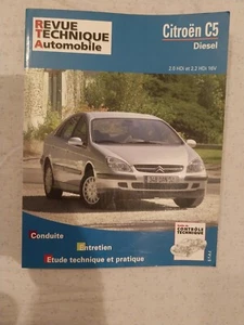 Revue Technique Citroen C5 D 2.0 2.2 HDi 16v X Sx Exclusive Auto Rta C5 Diesel - Picture 1 of 12