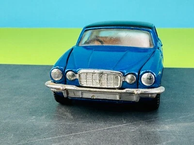 1:36 CORGI Toys 286 JAGUAR XJ12C Coupé 1974 Metallic Blau / Schwarz  ohne OVP - Bild 1 von 4