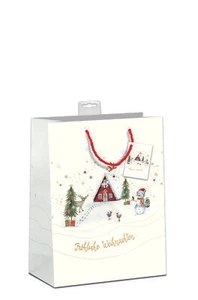 Weihnachten 6 Geschenktüten Geschenktaschen Medium A5 á UVP € 2,50 - Weihnachtsb - Bild 1 von 1