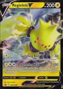 Pokemon Sword & Shield Promos SWSH280 - Regieleki V Ultra Rare - Picture 1 of 1