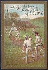 HUNTLEY & PALMERS-SPORTS (PLAIN BACKGROUND)- CRICKET