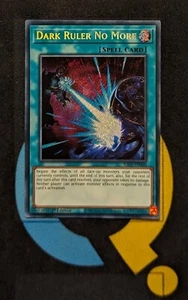RA01-DE060 Dunkler Herrscher Kein Secret Rare mehr 1. Auflage YuGiOh Karte - Bild 1 von 2