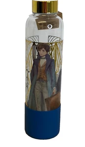 Botella de agua de vidrio Wizardworld Fantastic Beast personaje masculino - Imagen 1 de 8