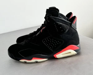 Größe 12 Air Jordan 6 Retro Black Infared 2019 384664-060 - Bild 1 von 7