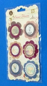 Prima Flowers 1 package of 6 Handmade Botanicals  Item # 548452  NIP/NOS - Picture 1 of 2