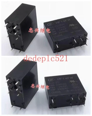 3 PCS NEW HF14FW 012-ZS Power Electromagnetic Relay - Image 1 of 3