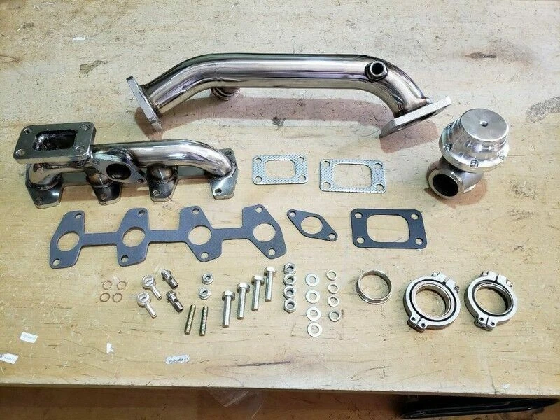 94-04 S10 PARA Sonoma Blazer Jimmy Turbo Hot Parts Colector Wastegate 4cyl 2.2L Foto 1 de 2