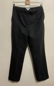 Pendleton Womens Size 10P 100% Virgin Wool Dress Pants Gray Satin Lined Straight - Picture 1 of 10