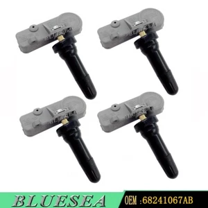 4PCS 68241067AB brand ne TPMS Tire Pressure Sensor Fit For Dodge, Jeep, Chrysler - Picture 1 of 8