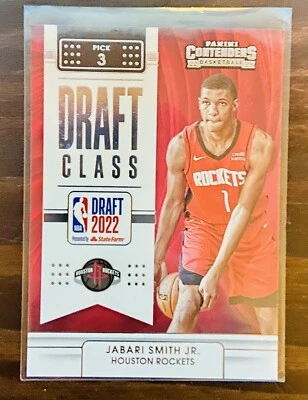 2022-23 Panini Contenders JABARI SMITH JR Draft Class Insert RC #4 ROCKETS - Image 1 of 2
