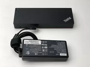 Lenovo ThinkPad Thunderbolt 3 Dock W/ 135W AC Adapter - Picture 1 of 5