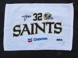 LOT OF 3 "NUMBERED" NEW ORLEANS SAINTS RALLY TOWELS - 16.5 x 11 - MINT CONDITION - Picture 1 of 3