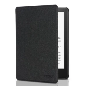 COBAK Kindle Paperwhite Case 6.8" Premium Leather Cover Auto Wake Sleep Black - Picture 1 of 5