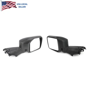 for 2021- 25 Ford Bronco front door mirror with blind spot black 2pc set OEM - Picture 1 of 15