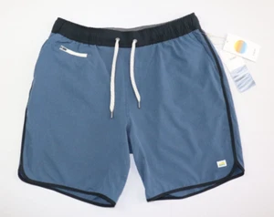 Vuori Men's Size L Stretch Running Drawstring Elastic Waist Unlined Banks Shorts - Picture 1 of 5