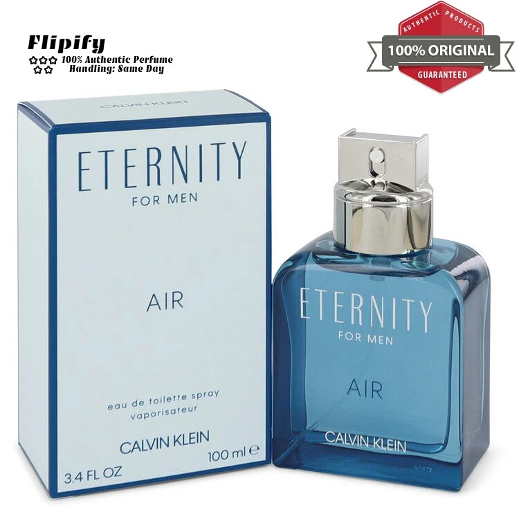 Eternity Air Cologne 6,7 oz/3,4 oz EDT spray para HOMBRES por Calvin Klein Foto 1 de 1