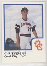 1986 ProCards Quad City Angels Chris Collins