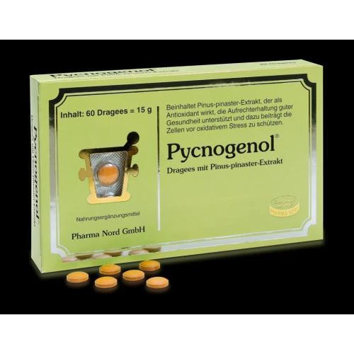 PYCNOGENOL Kiefernrindenextrakt Pharma Nord Drag. 60 St - Bild 1 von 1