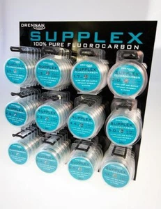 Drennan Line Supplex Fluorocarbon Invisible Abrasion Resistant Sinking Fishing - Picture 1 of 19
