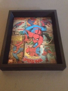 Marvel Comics 3-D Hologramm Spiderman 11,5" x 9,5" NEU - Bild 1 von 3