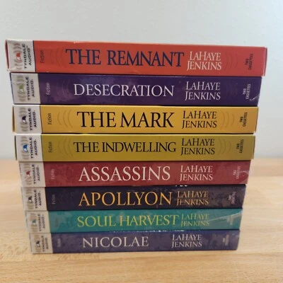 Left Behind Series Audio Book Cassette LOT OF 8 Lahaye Jenkins- Volume 3-10 Foto 1 de 4