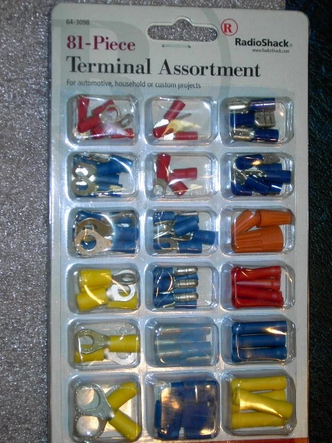 RADIO SHACK 64-3098 81 Piece Terminal Assortment - Image 1 of 1