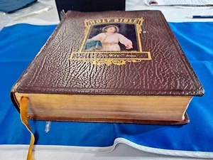 1958 Holy Bible, Blue Ribbon Edition, Hertel - Picture 1 of 7