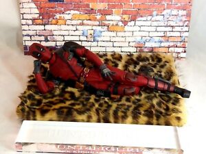 Leopard Pattern 1/6 rug for hot toys 12" action figure Diorama fits Detolf