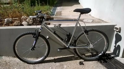 BICICLETTA uomo mod. MOUNTAIN BIKE mis 26" colore alluminio - Immagine 1 di 4