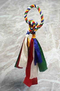 Artigianato manopola per porta monastero tibetano, decorazione porta di casa, campanelli, decorazione natalizia - Foto 1 di 3