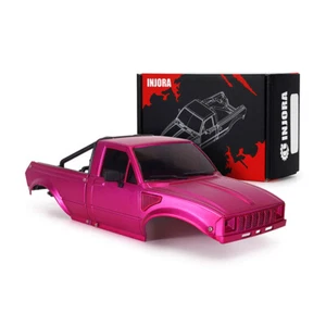 INJORA Body Shell, Bed Rack for SCX24 C10 Bronco Jeep Wrangler Base Camp 4Runner - Picture 1 of 48