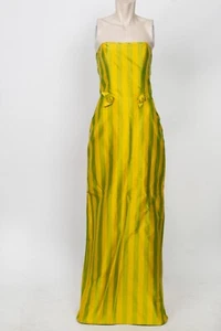 Petrovitch and Robinson, RARE, unique, elegant, dress, red carpet, silk, size S - Picture 1 of 7