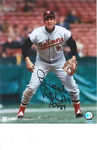 Brooks Robinson Baltimore Hall of Famer signed 11x14 photo Upper Deck COA - Picture 1 of 2