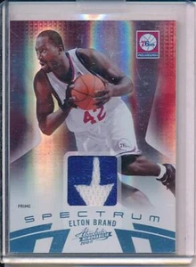Elton Brand 2010-11 Absolute Memorabilia Spectrum Logo Game Jersey Patch /25 - Picture 1 of 2