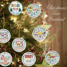 Personalised Lockdown Christmas Decoration 2021 Family Decor Lockdown Memories