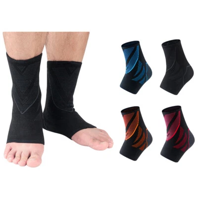 Sports Ankle Support Breathable Pressure Sports Ankle Sleeve Basketball Football - Image 1 of 4