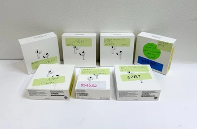 Bundle of 7 Apple AirPods Charging Case Gen3 MPNY3AMA A2897 AS IS (READ DETAILS) - Image 1 of 4