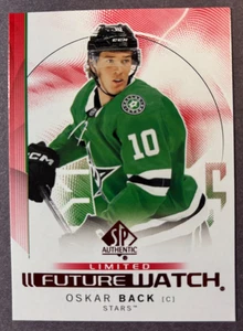 2024-25 SP Authentic Limited Future Watch Red #168 Oskar Back Dallas Stars - Picture 1 of 1