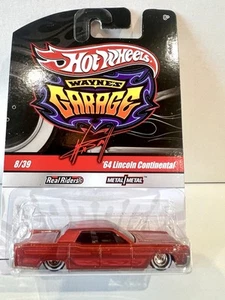 Hot Wheels 1964 Lincoln Continental Chase Wayne's Garage NRFP 2009 Orange - Picture 1 of 7