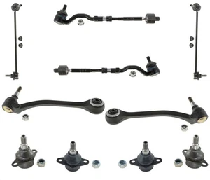 Fits 04-10 BMW X3 Front Control Arms Tie Rods Sway Bar Lk Ball Joints 10 Pcs - Picture 1 of 6