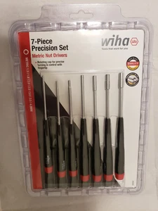 Wiha Metric Nut Driver Set with Precision Handle, 7 Piece (26592) - Picture 1 of 2