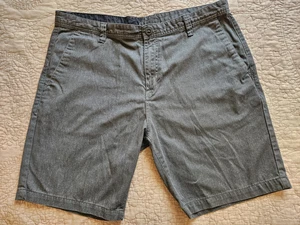 Volcom Men's Surf Turf Dark Gray Chino, Board Shorts, Size XL - Picture 1 of 6