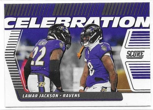 Lamar Jackson 2025 Score Celebration #C-LJA Baltimore Ravens free ship - Picture 1 of 2