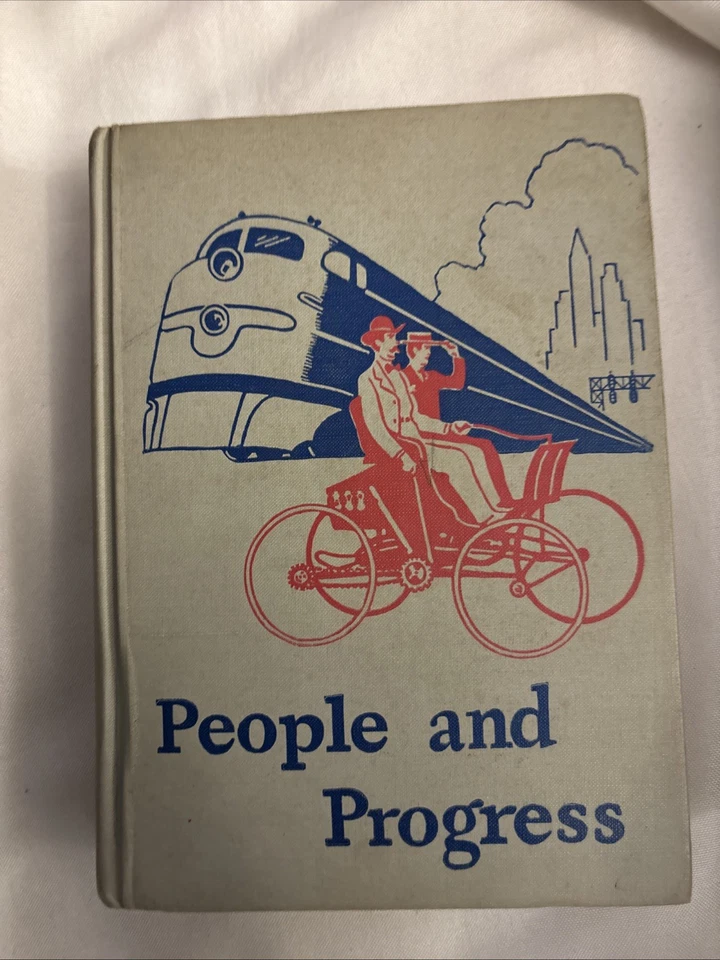 1948 Children's school book "People and Progress Basic Readers Book 6" - Image 1 of 4