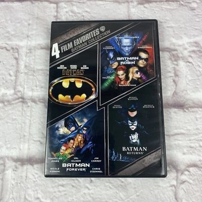 4 Film Favorites: Batman Collection (Batman / Batman Forever / Batman and Robin - Image 1 of 4