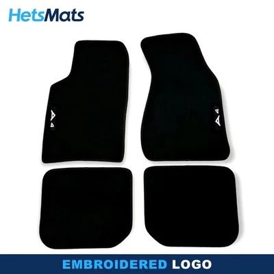 Alfombrillas alfombrillas coche terciopelo negro calidad para Audi A4 S4 B5 1996-2001 Foto 1 de 4