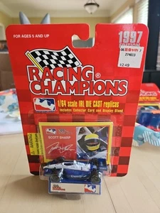 1997 Racing Champions Indy car #1 Scott Sharp 1/64 IRL Diecast Car Replica - Picture 1 of 3