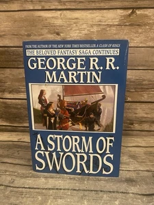 George R.R. Martin A Storm Of Swords Hardcover 2000 1st Edition w/ Dust Jacket - Bild 1 von 19