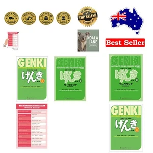 Learn Japanese with GENKI 2: Text & Workbook for Everyday Conversations - Picture 1 of 6