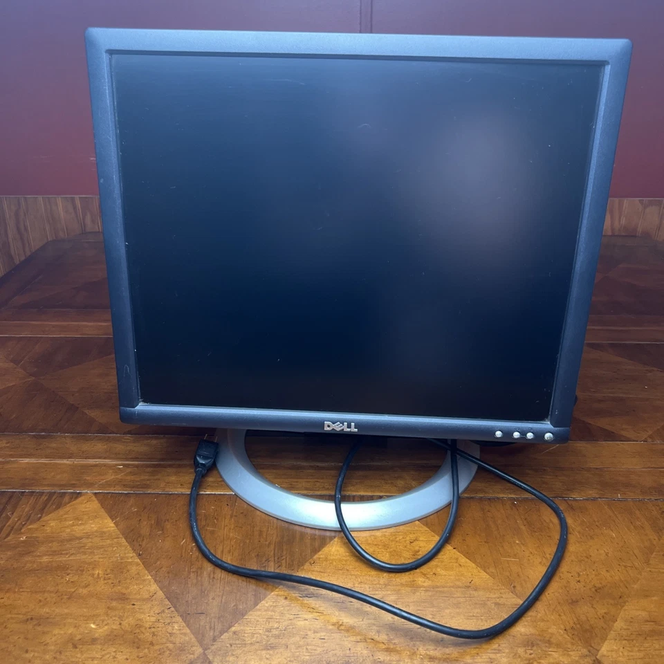 Dell Ultrasharp 1905FP Black 19" Screen 1280 x 1024 Resolution LCD FP Monitor - Image 1 of 4
